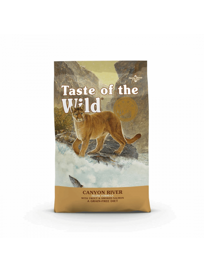Taste Of The Wild Canyon River Feline με πέστροφα και καπνιστό σολομό 2kg